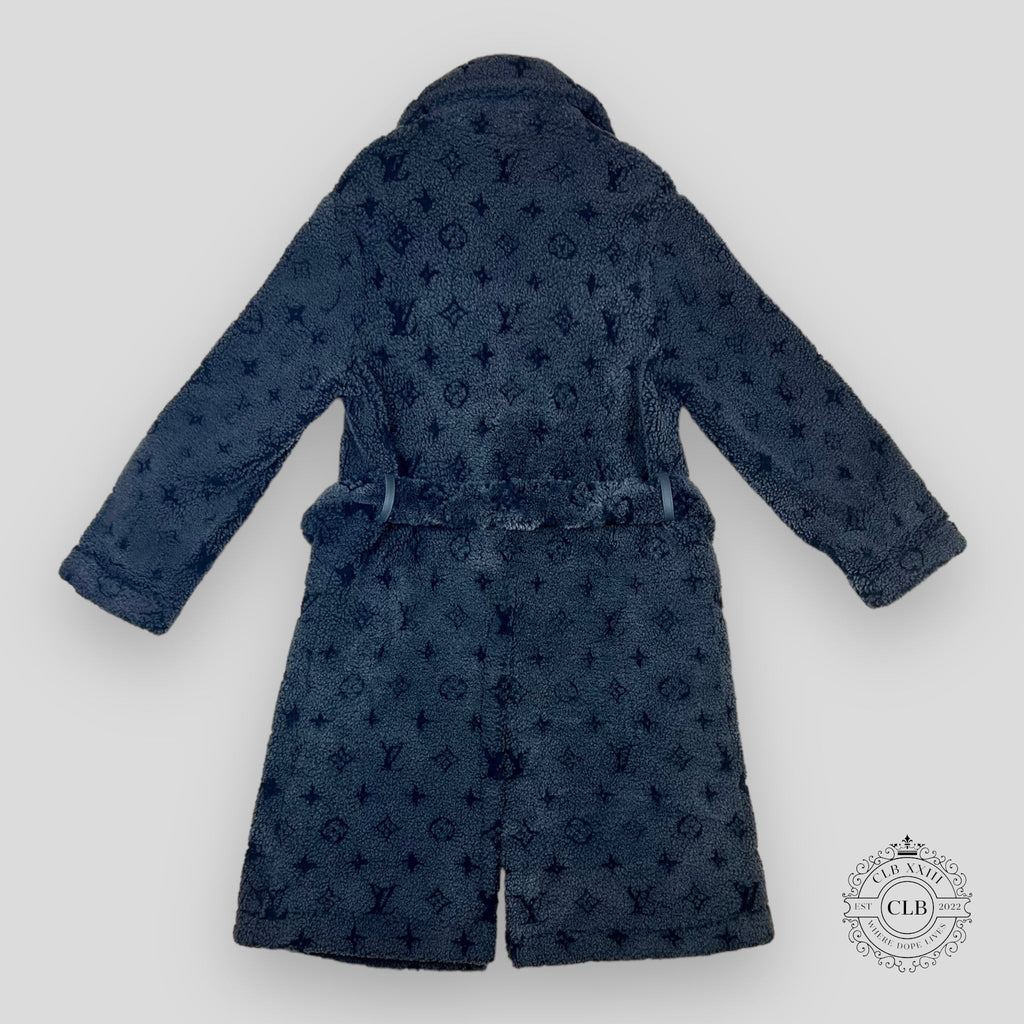 Louis Vuitton Monogram Shearling Overcoat