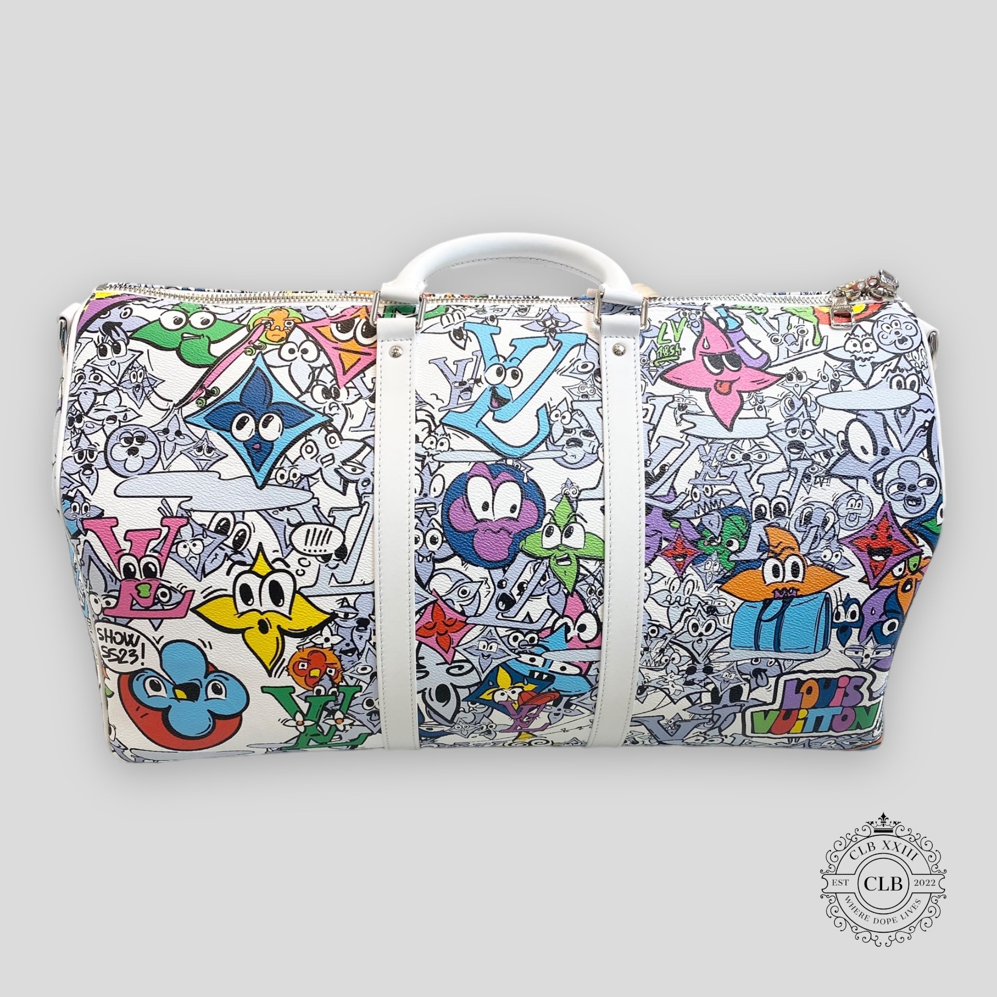 LOUIS VUITTON KEEPALL BANDOULIÈRE 50 - GRAFFITI COMICS
