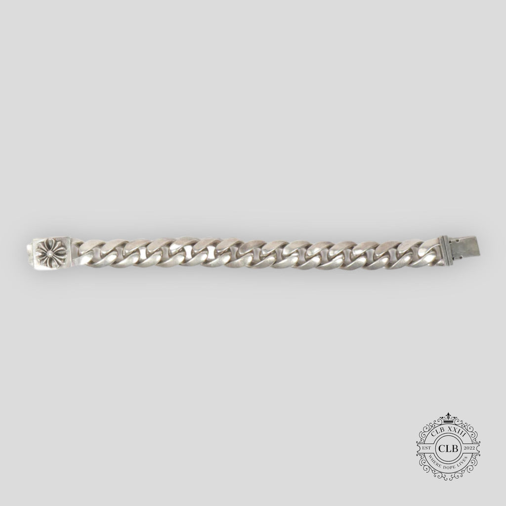 CHROME HEARTS FLEUR LOCK BRACELET