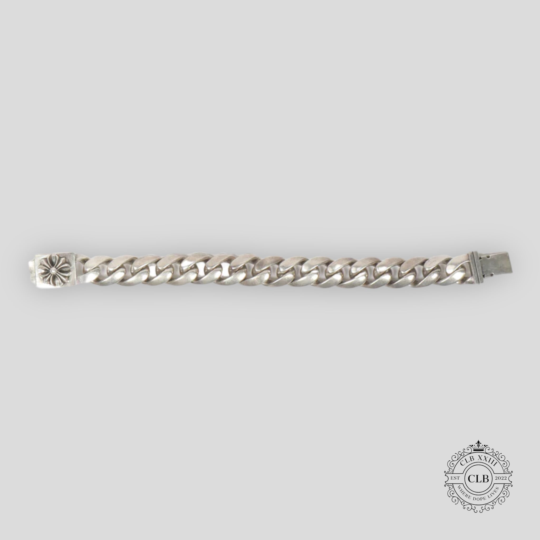 CHROME HEARTS FLEUR LOCK BRACELET