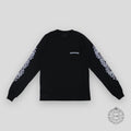 CHROME HEARTS DAGGER LONG SLEEVE TEE - BLACK / PINK