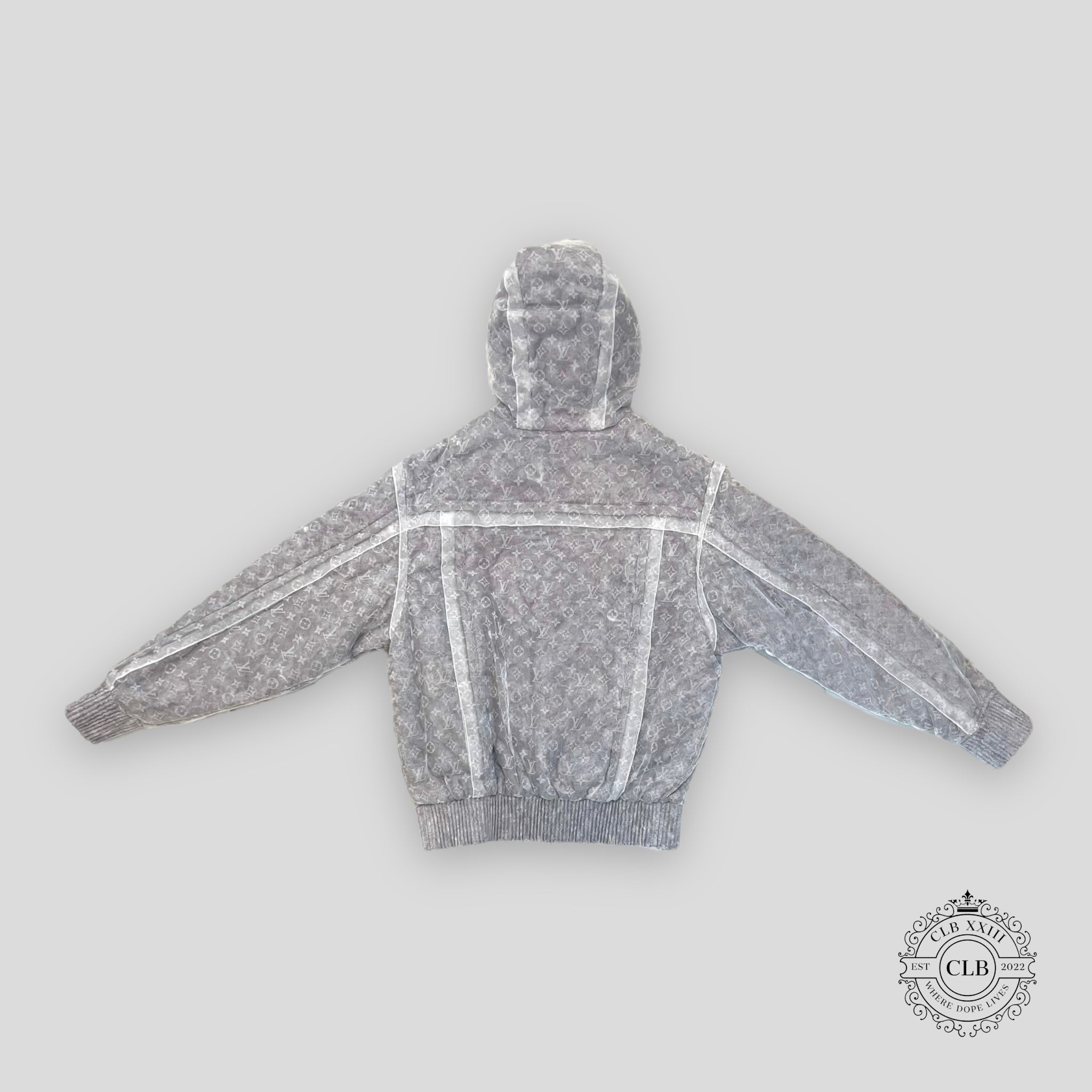 Louis Vuitton Monogram Organza Padded Blouson