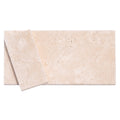 Travertine 12"x24" Miletos Ivory Tumbled Pool Coping