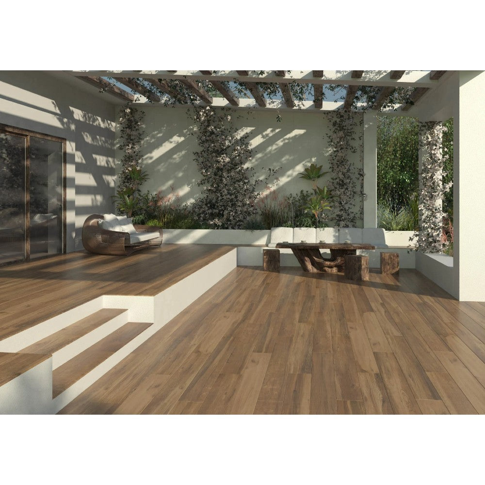 Color Body Porcelain Floor and Wall Tile 8"x48" Matte