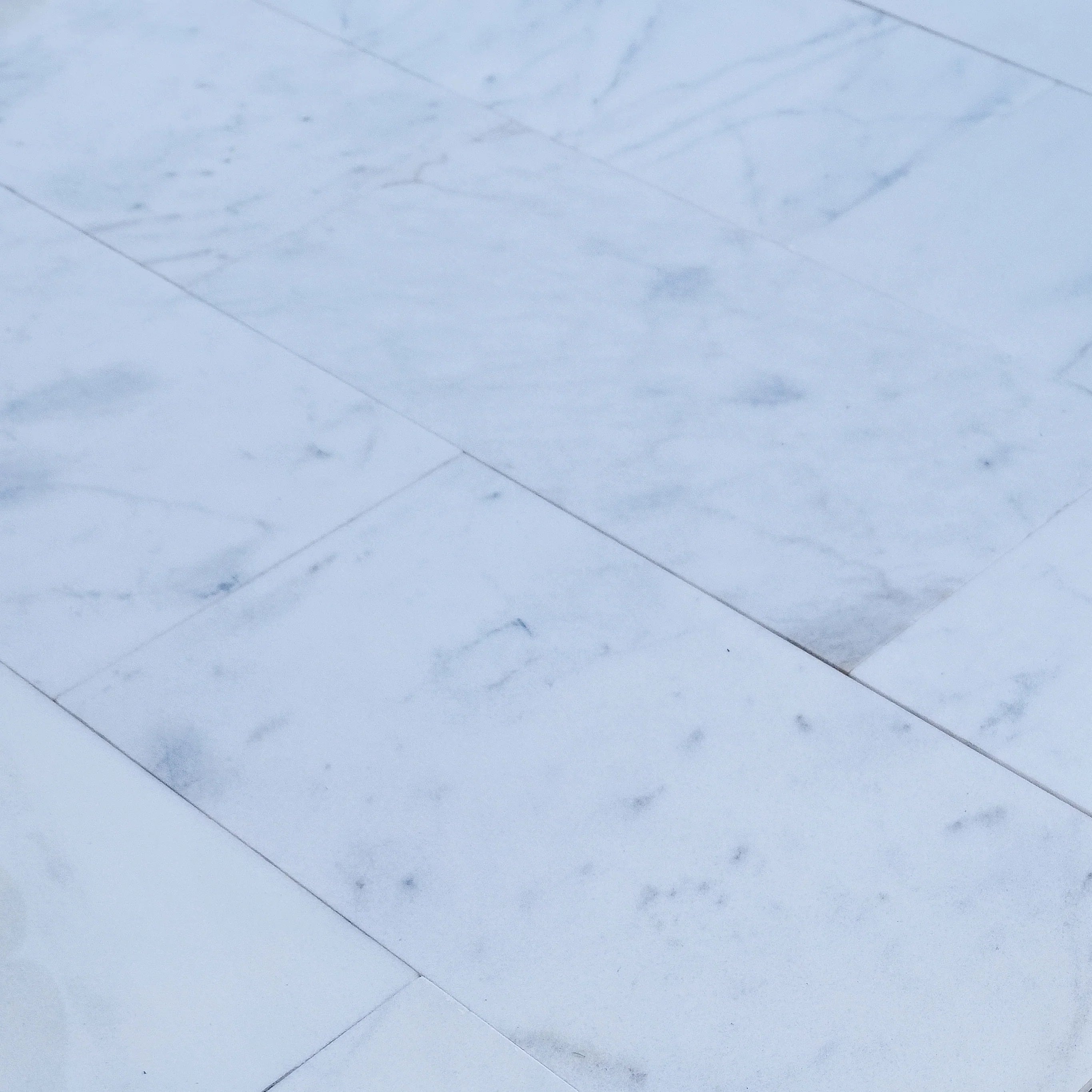 Mugla White Marble Tiles Polished Floor and Wall Tile