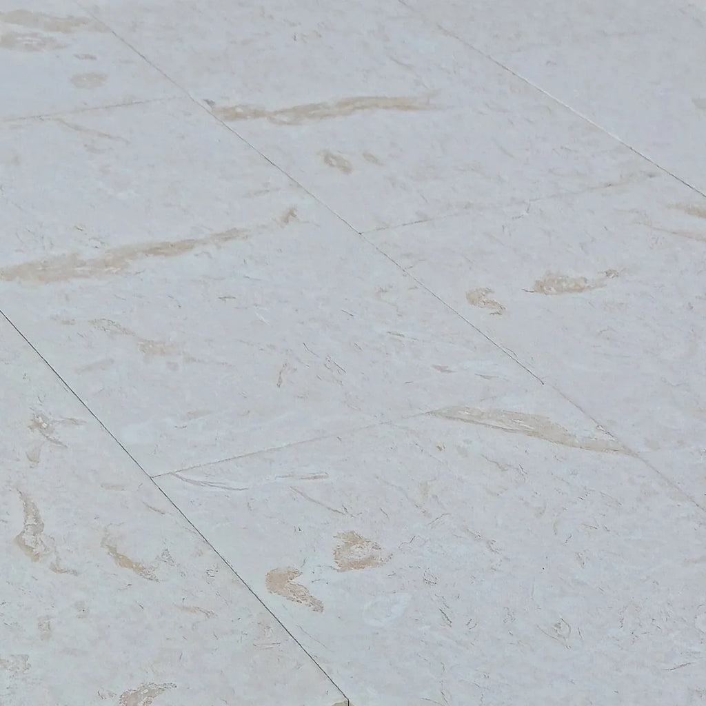 Shell Stone White Tumbled Pavers 18"x36"x1 1/4"