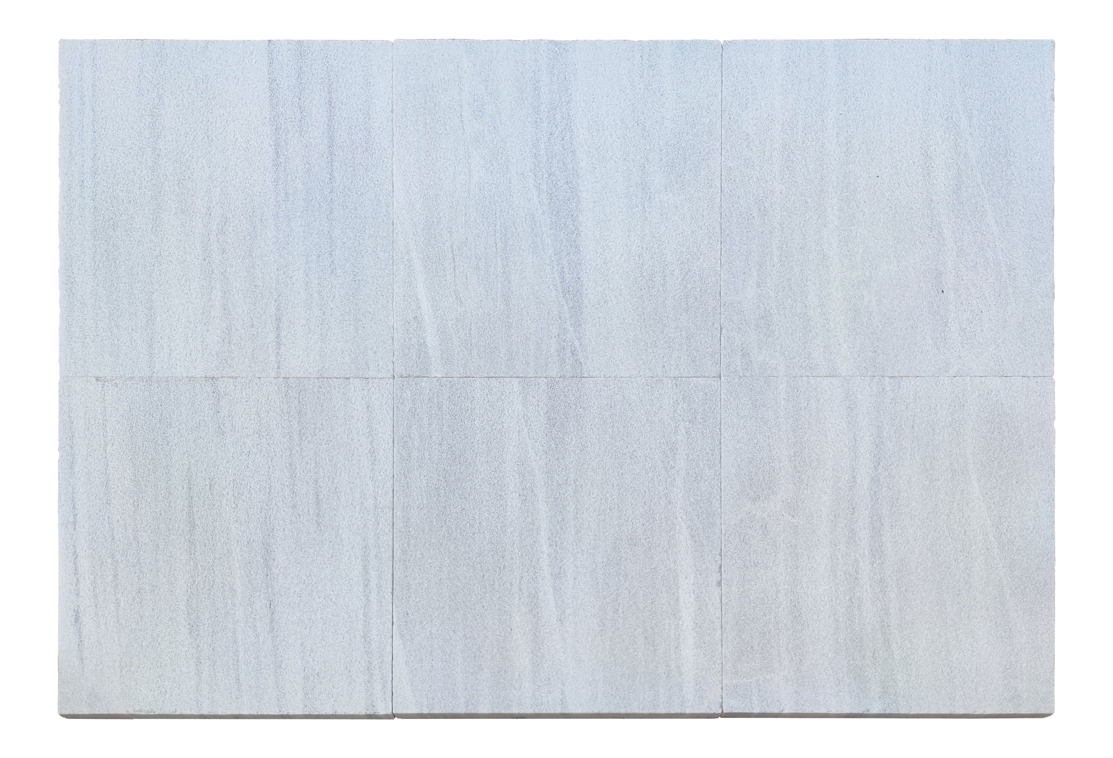 Solto White Tumbled Marble Pavers 16"x24"-24"x24"