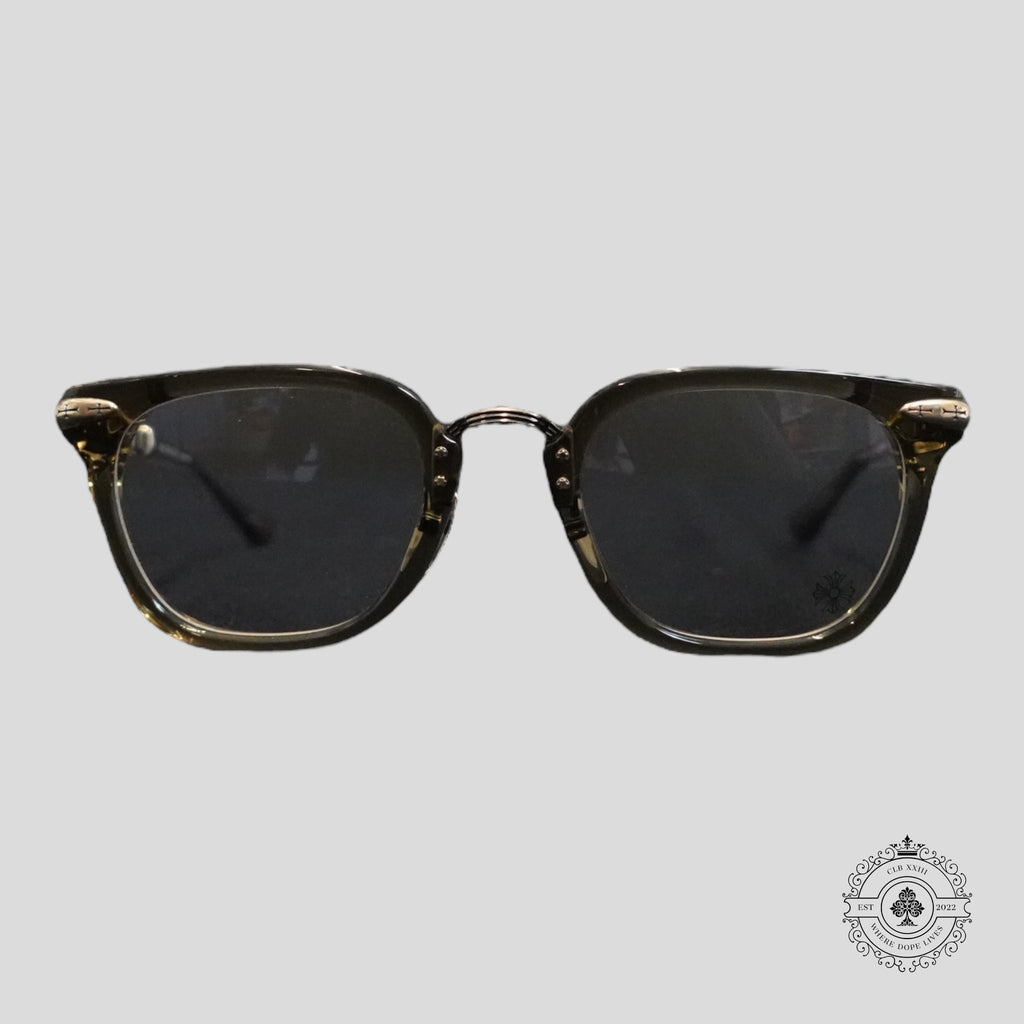 Chrome Hearts Titanasluvr Glasses in Grey/Silver
