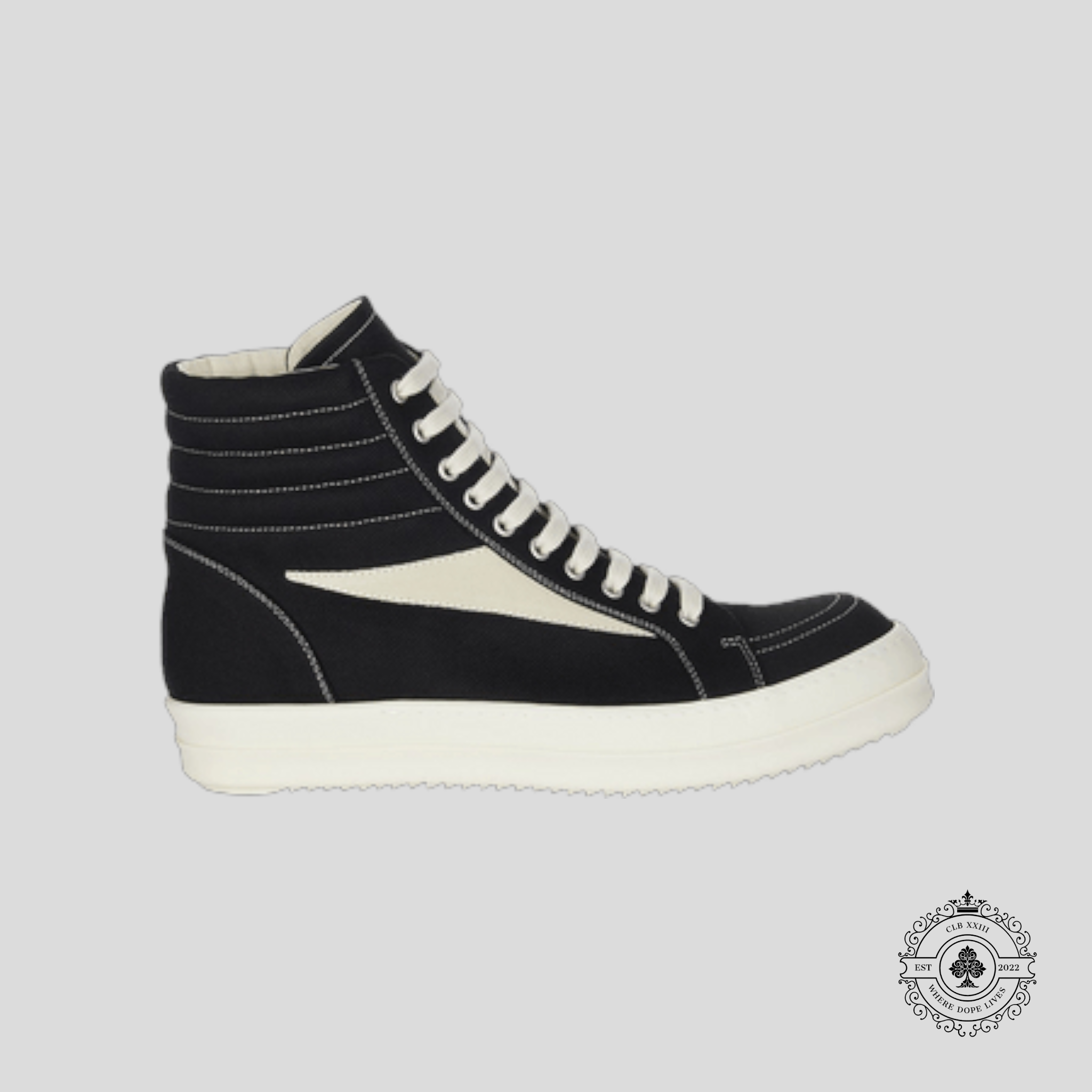 Rick Owens Porterville DRKSHDW Vintage High Black Milk (W)